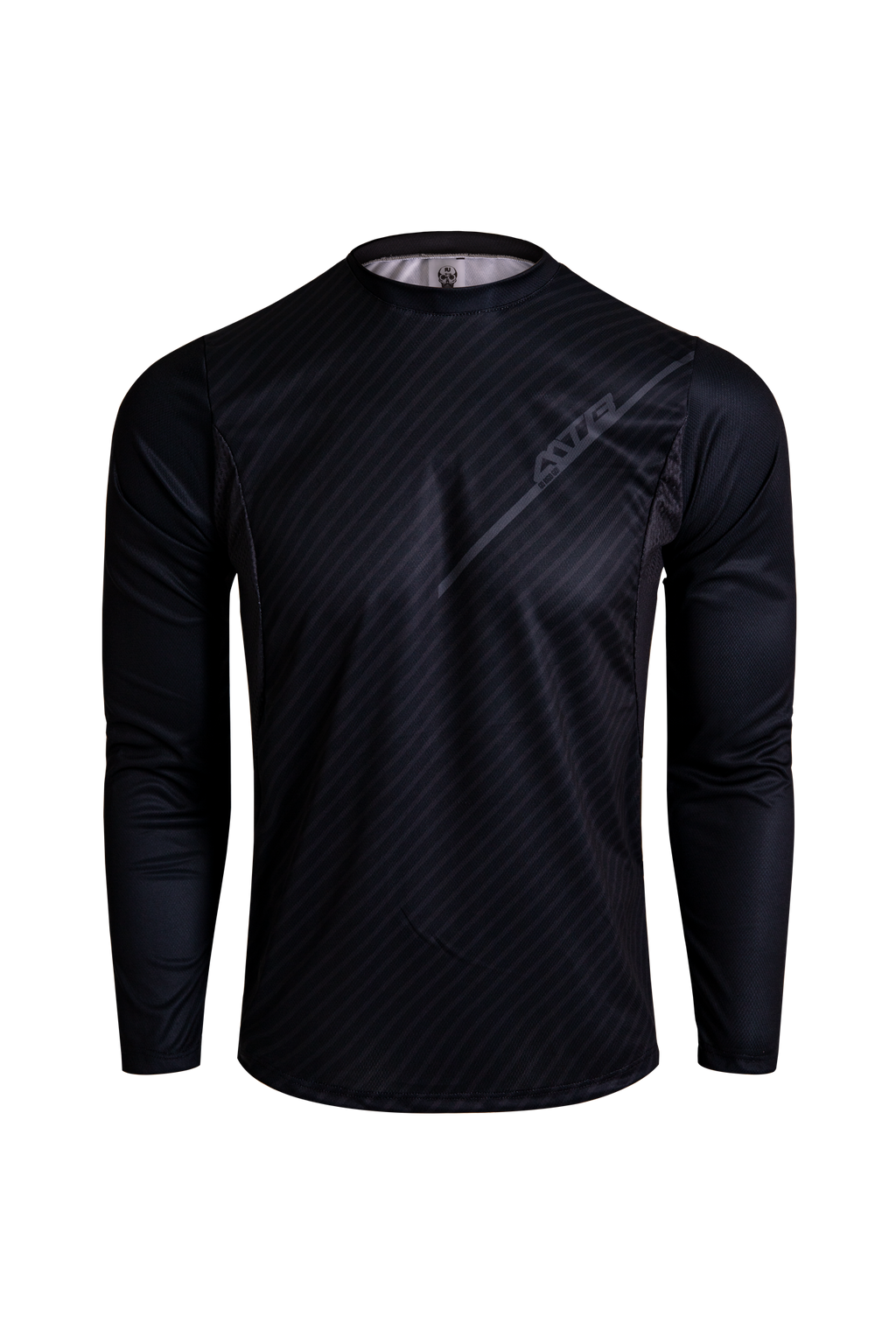Mtb jersey black sales