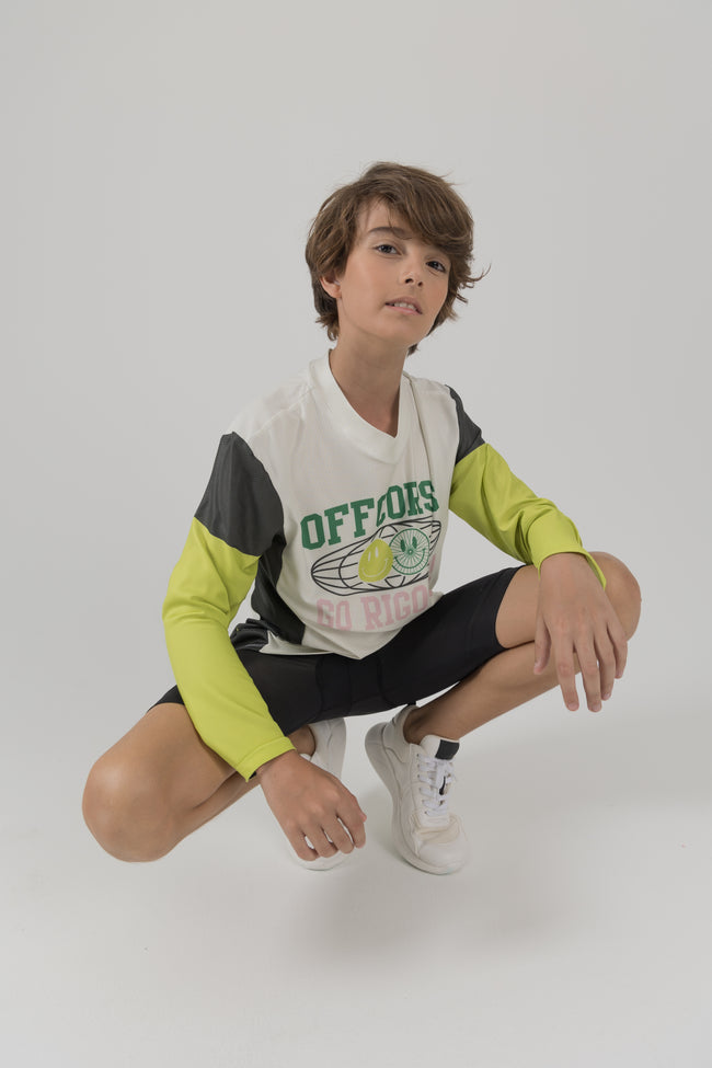 JERSEY INFANTIL UNISEX MTB - GRG! X OFFCORSS