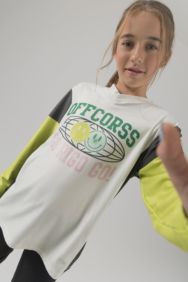 JERSEY INFANTIL UNISEX MTB - GRG! X OFFCORSS