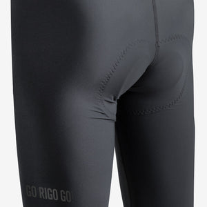 BIB SHORT MUJER CORTO KM200 - PLATINO