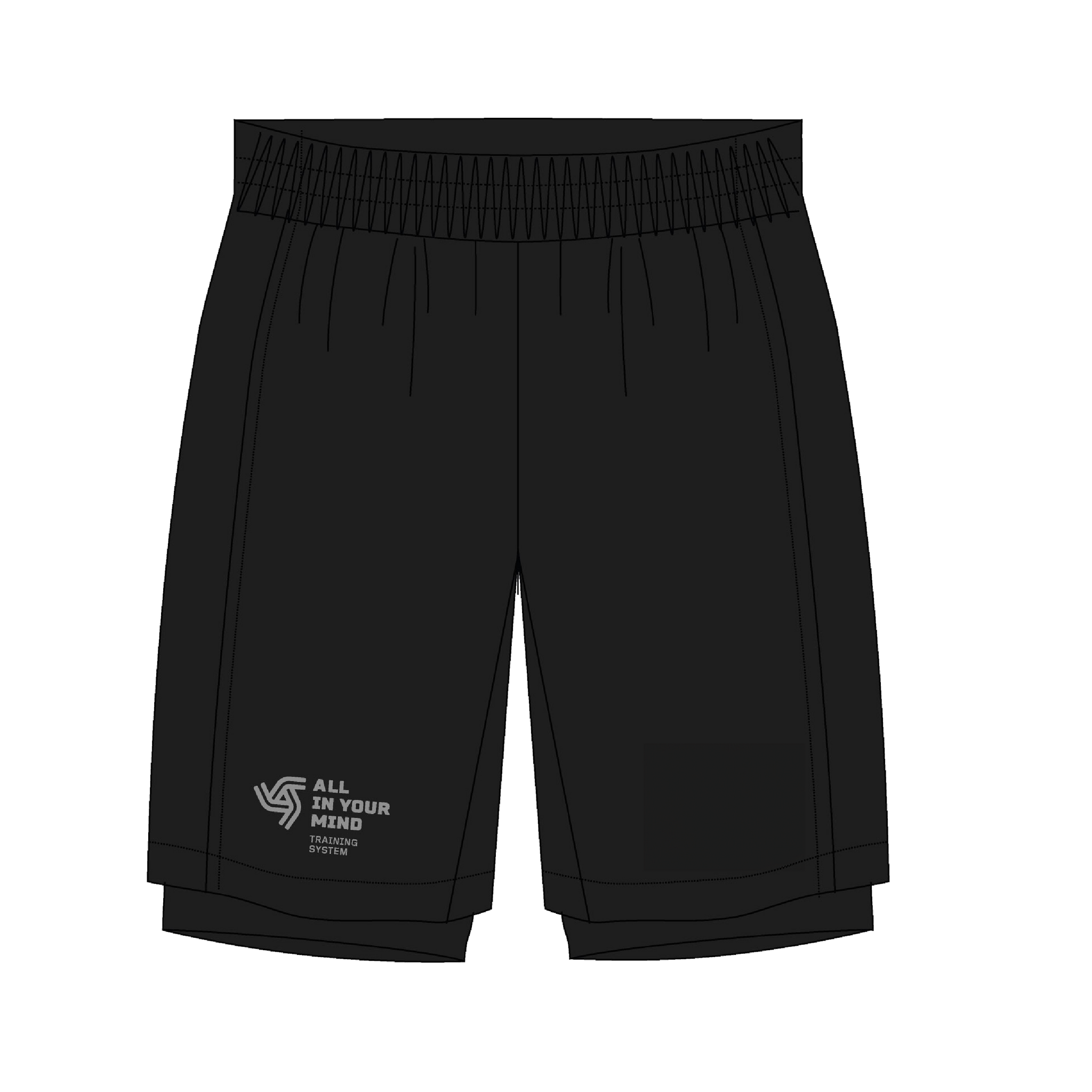 SHORT CON MALLA RUNNING  HOMBRE ⎜AIYM TEAM