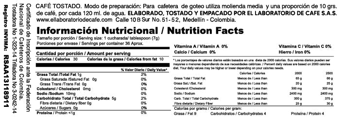 CAFÉ DE RIGO EN GRANO